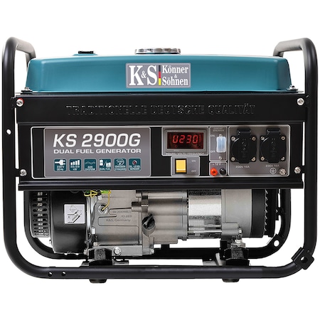 Generator curent electrc monofazat cu alimentare hibrida Könner&Söhnen KS 2900G